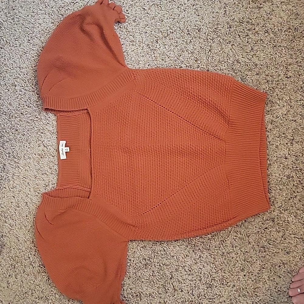 Another Love - short sleeve sweater top